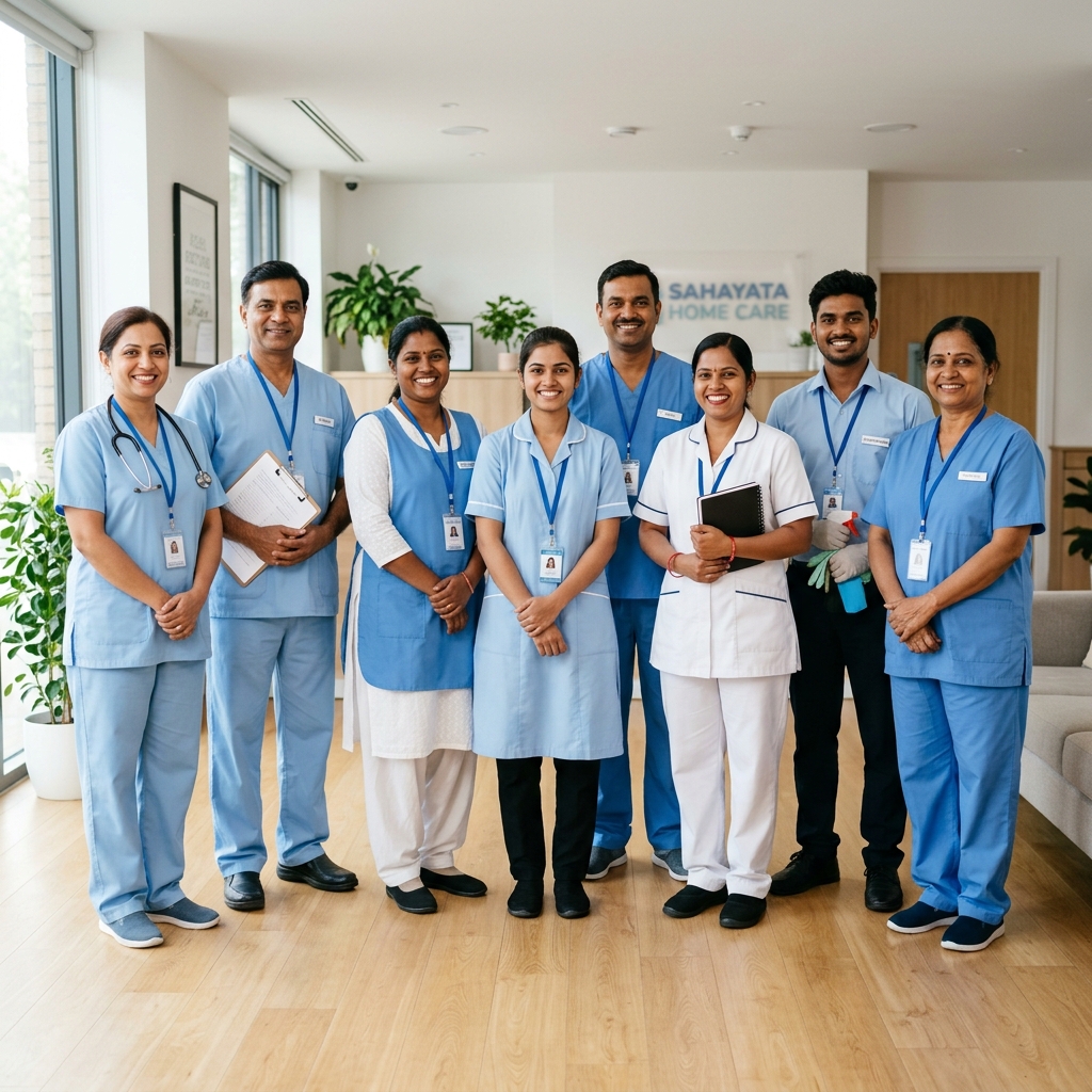 Our caring team at We2HomeCare Madurai