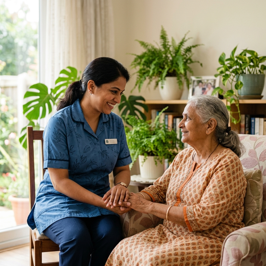 Trusted caregiver at We2HomeCare Madurai